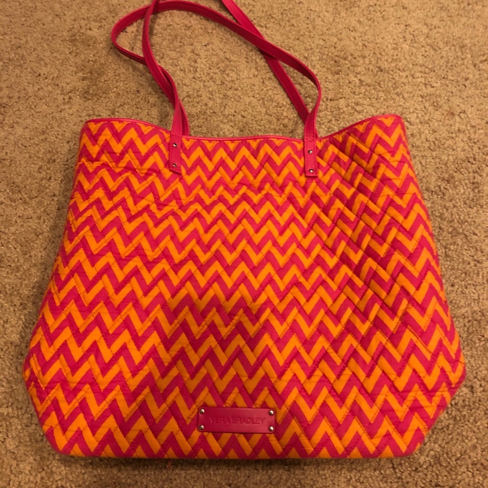 Vera Bradley Tote in Ziggy Zinnia
